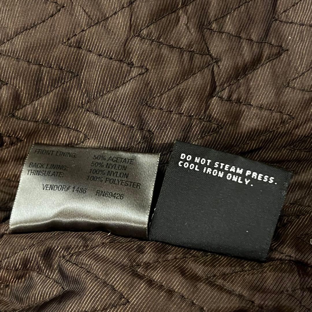 90s~00s Wilsons Leather ハーフコート idealジッパー