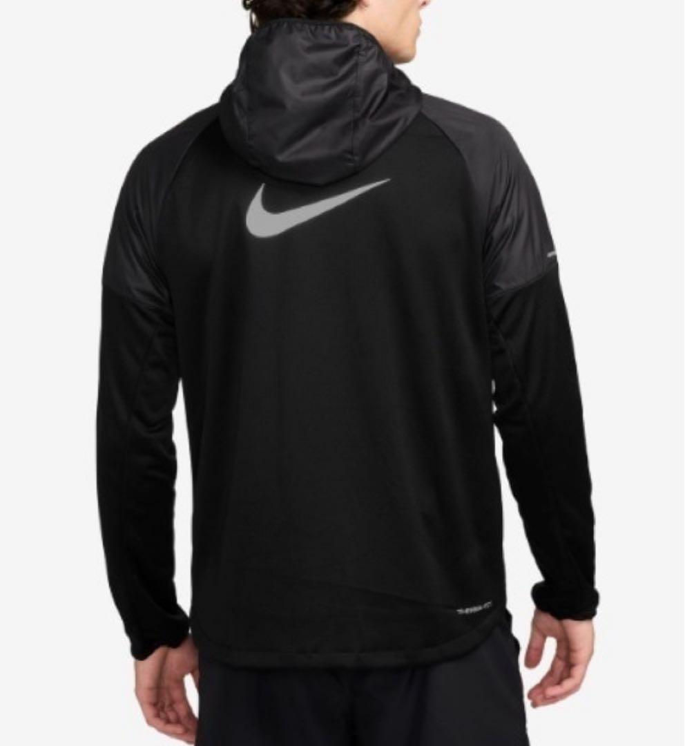 NIKE ウィンドブレーカー ジャージ　ランニングウェア　Mサイズ ブラック