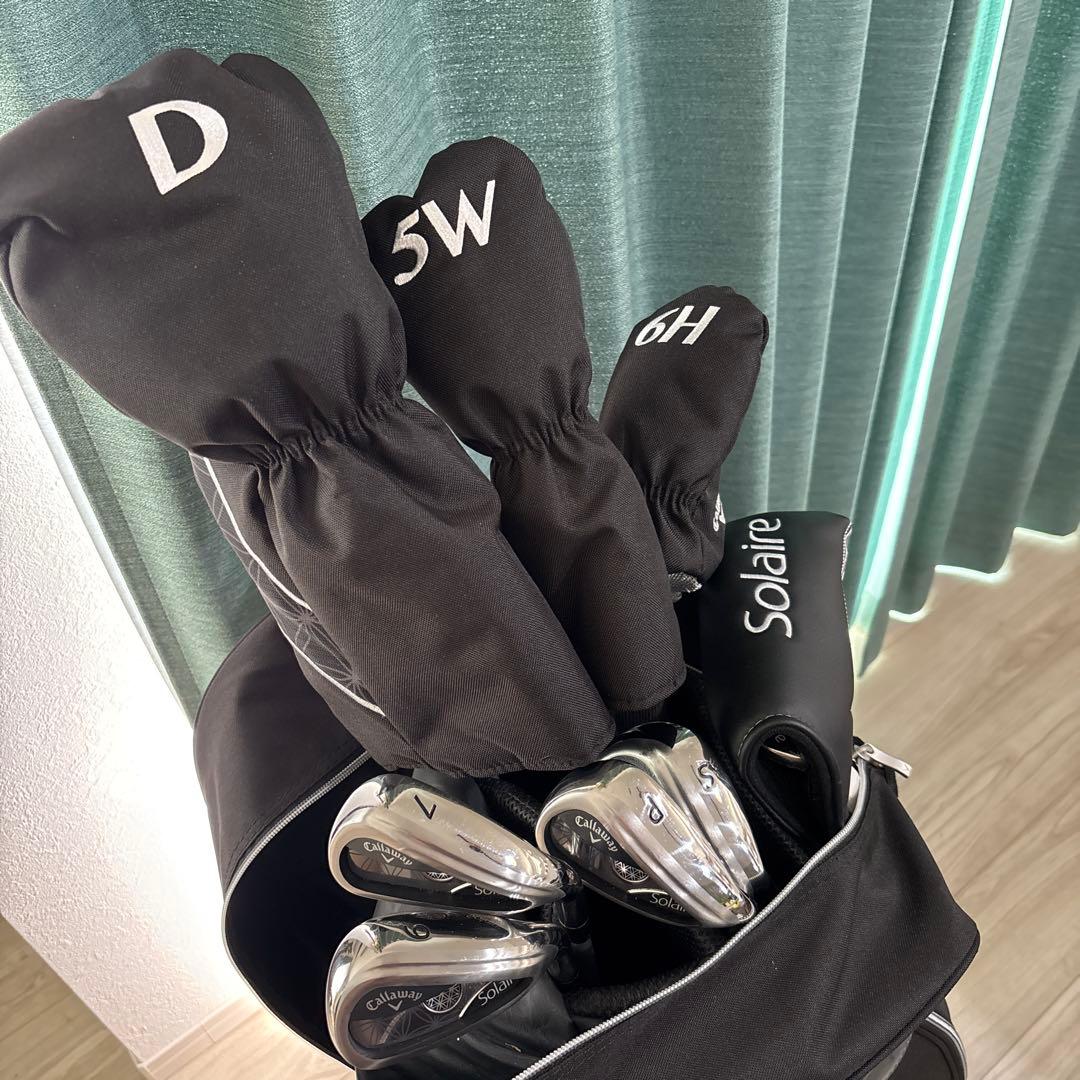 Callaway Solaire レディースゴルフクラブセット　8本※練習のみ