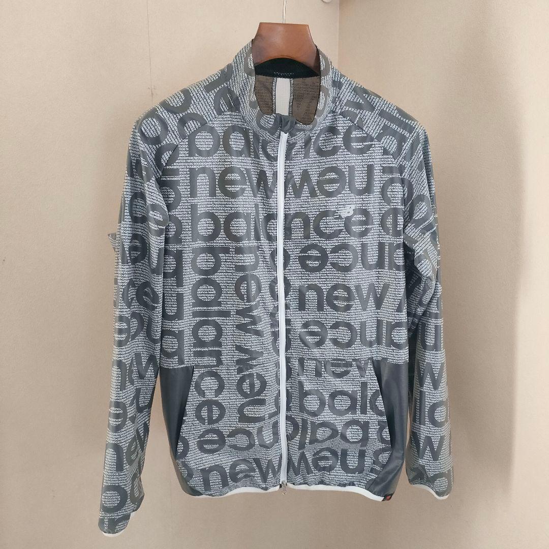ニューバランスゴルフ 総柄 フルジップ ジャケット サイズ4　g