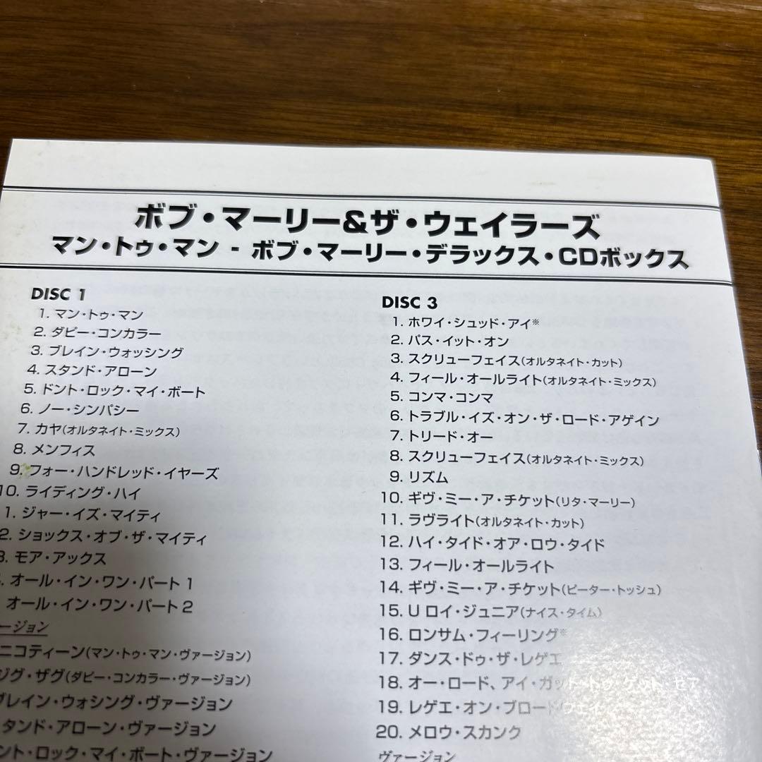 ボブ・マーリー& The Wailers-Man To Man