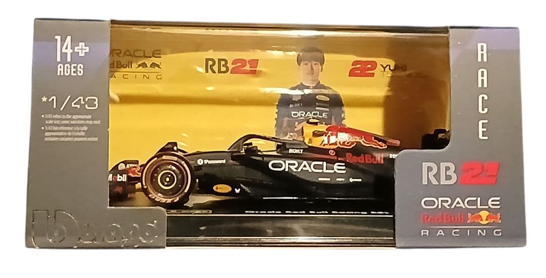 burago#22角田裕毅1/43 RedBull RB21 2台セット