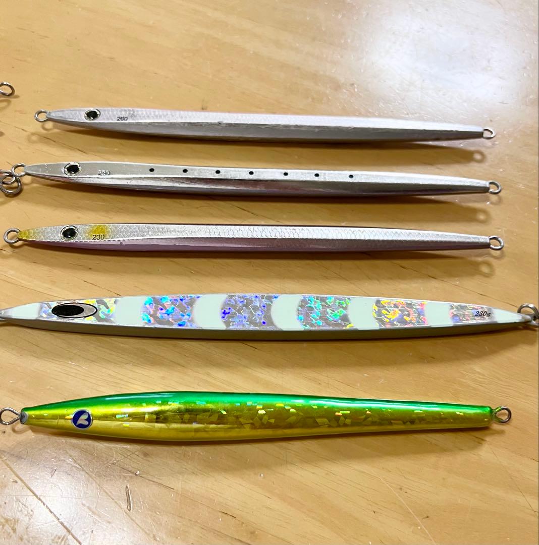 最終値下げ　メタルジグ１２本セット　鉄ジグ　スキルロング　ウィークベイト