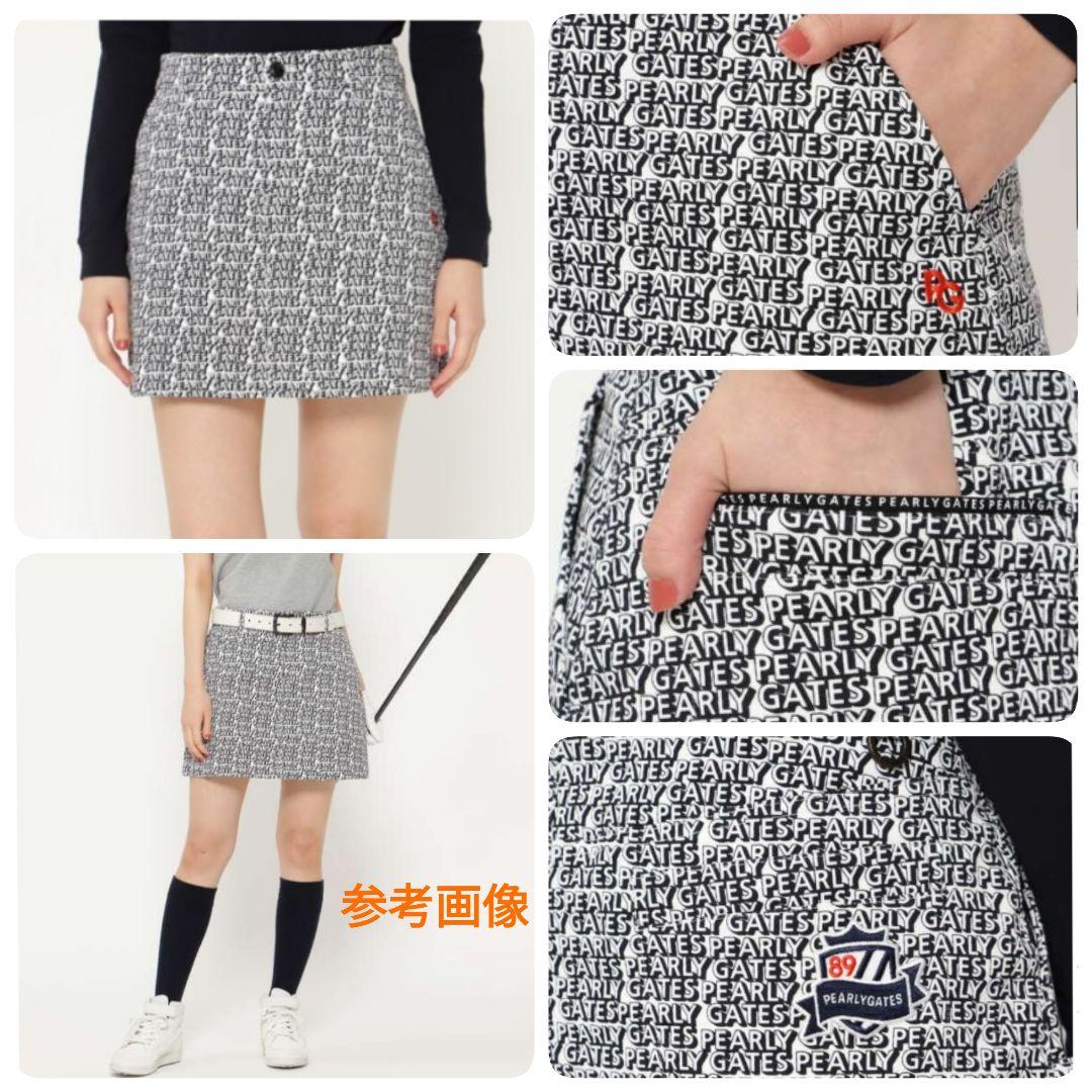 PEARLY GATES★立体ロゴ総柄スカート1マーク&ロナアルチビオビームス