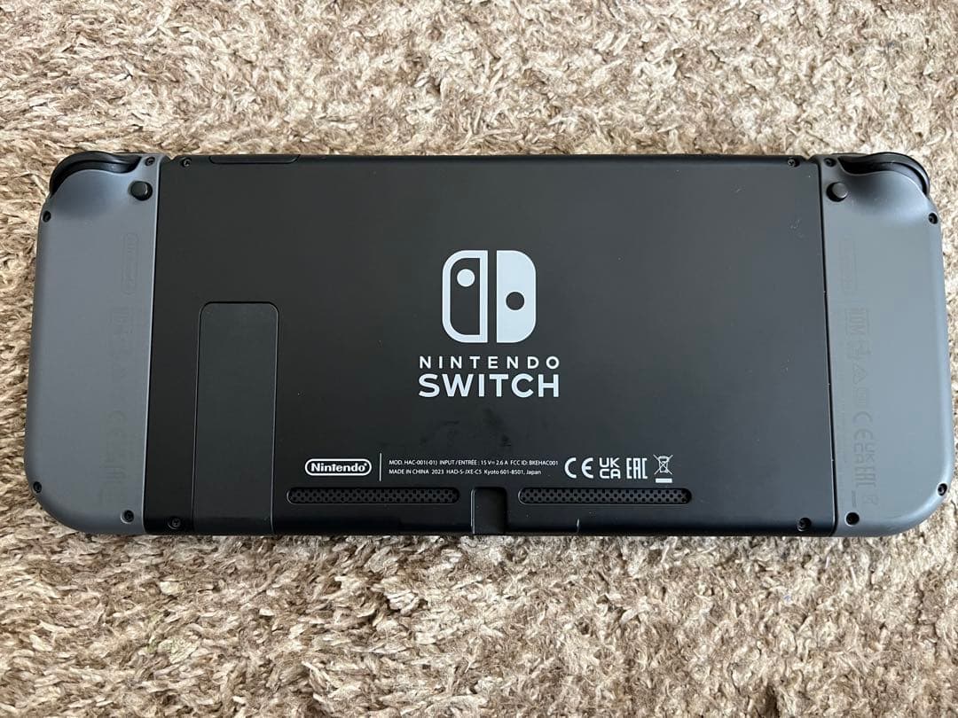Nintendo Switch 本体 ガラスフィルム貼付け済み