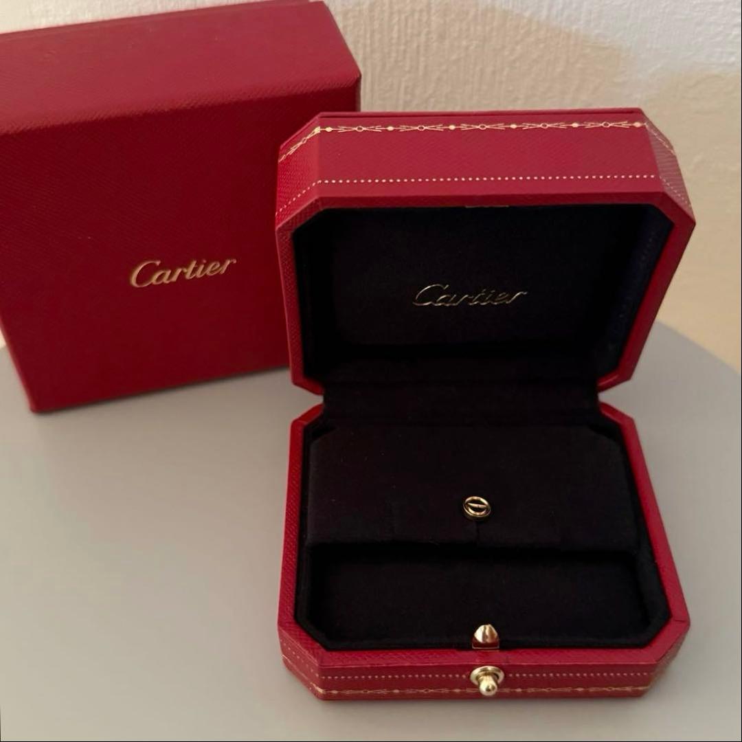 Cartierカルティエ LOVE シングルピアス YG（片耳用）