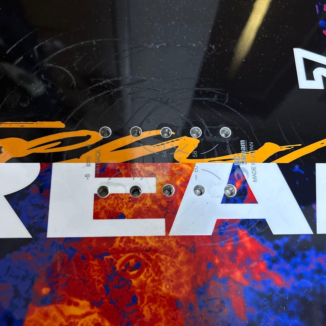 スノーボード BC STREAM DR 157cm