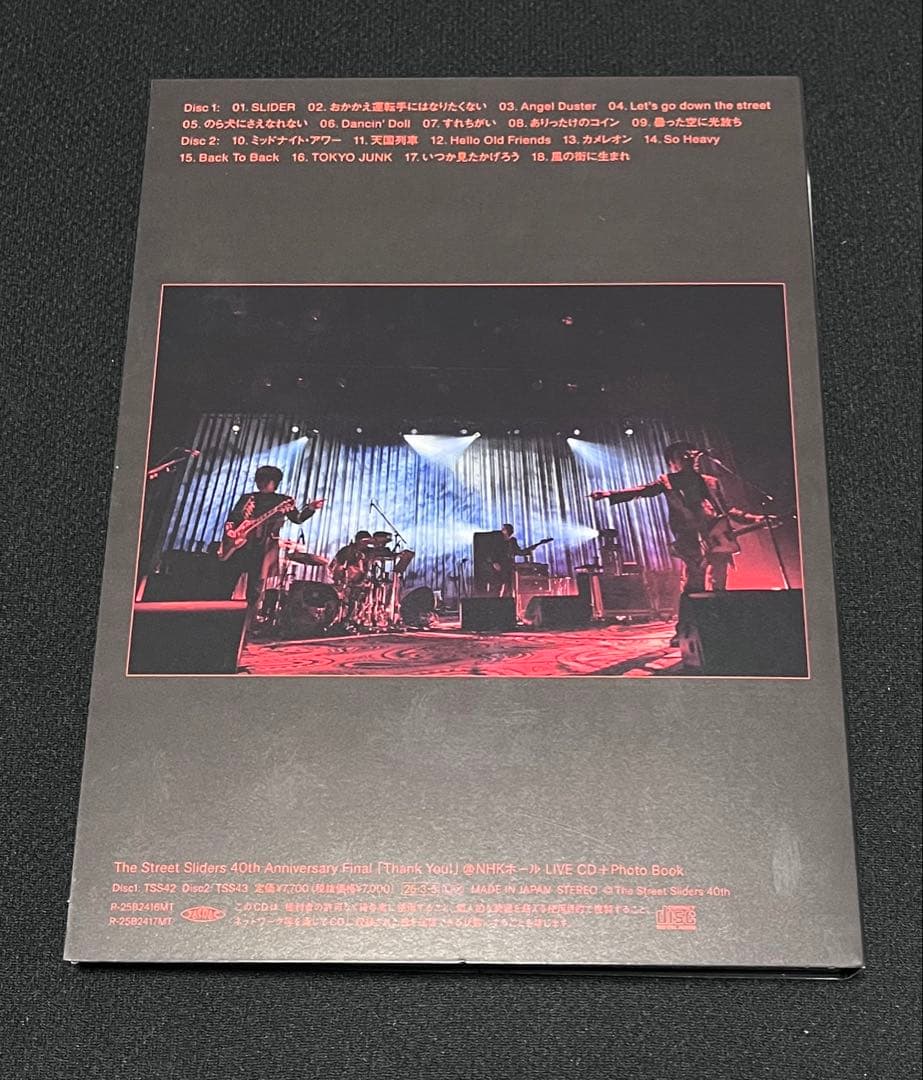 40th Anniversary Final ストリートスライダーズ 2CD