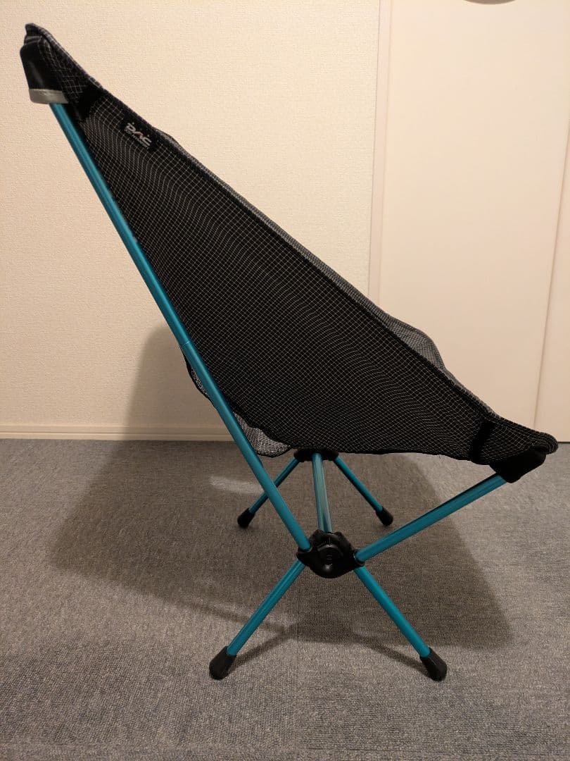 超絶軽い♪Helinox ヘリノックス チェアゼロ　ブラック　（中古）お値下不可