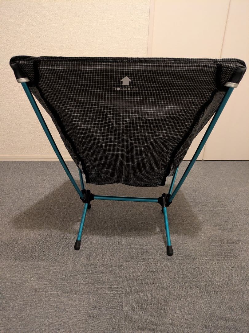 超絶軽い♪Helinox ヘリノックス チェアゼロ　ブラック　（中古）お値下不可