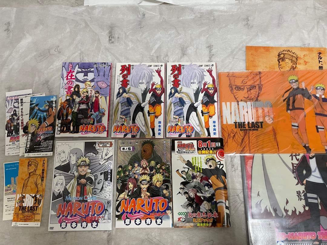 ナルト全巻＋ボルト1〜12巻＋関連本＋イラスト集＋映画関連＋ナルト展＋その他