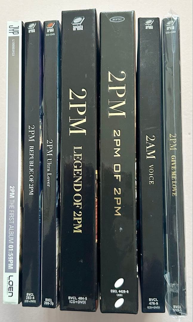 【希少】2PM CD アルバム 7枚セット　まとめ売り　DVD 2010〜