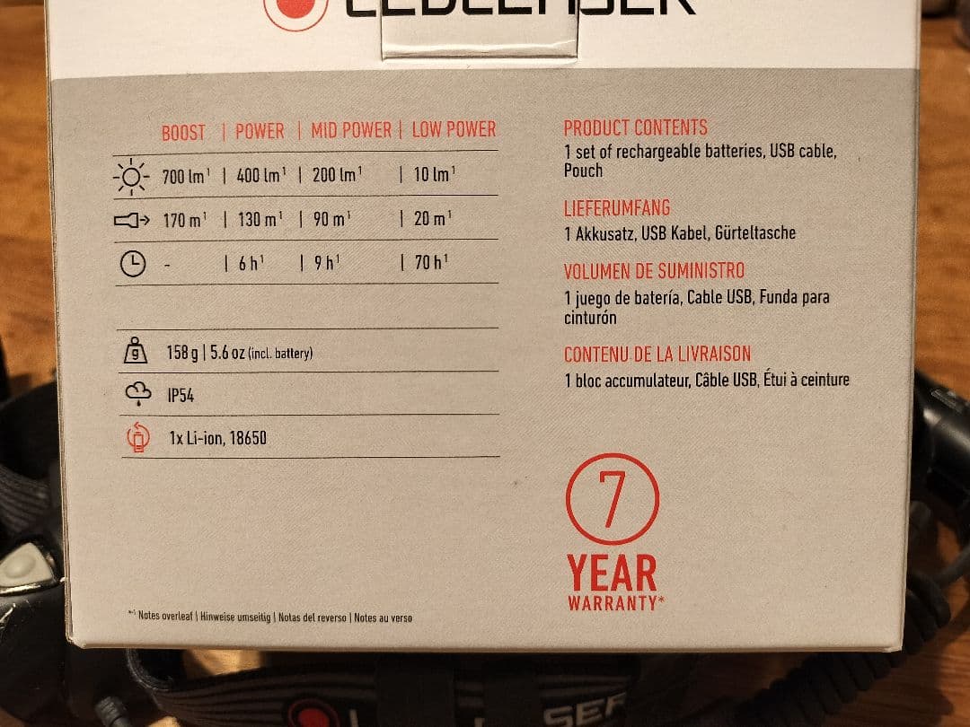 LEDLENSER H8R SE ヘッドランプ