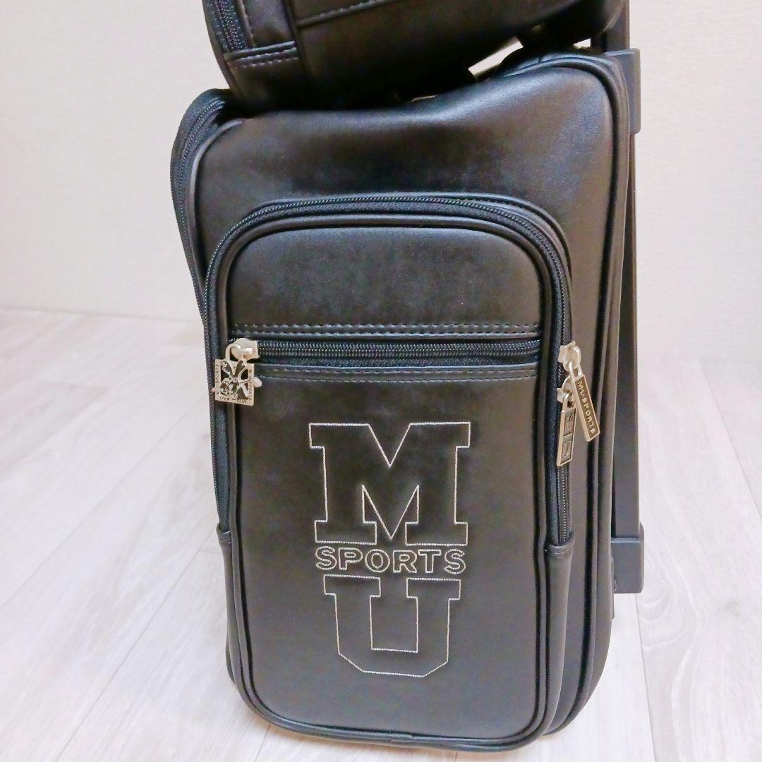 M.Ｕ.sports　ミエコ ウエサコ ゴルフ・キャデイバッグ キャスター付