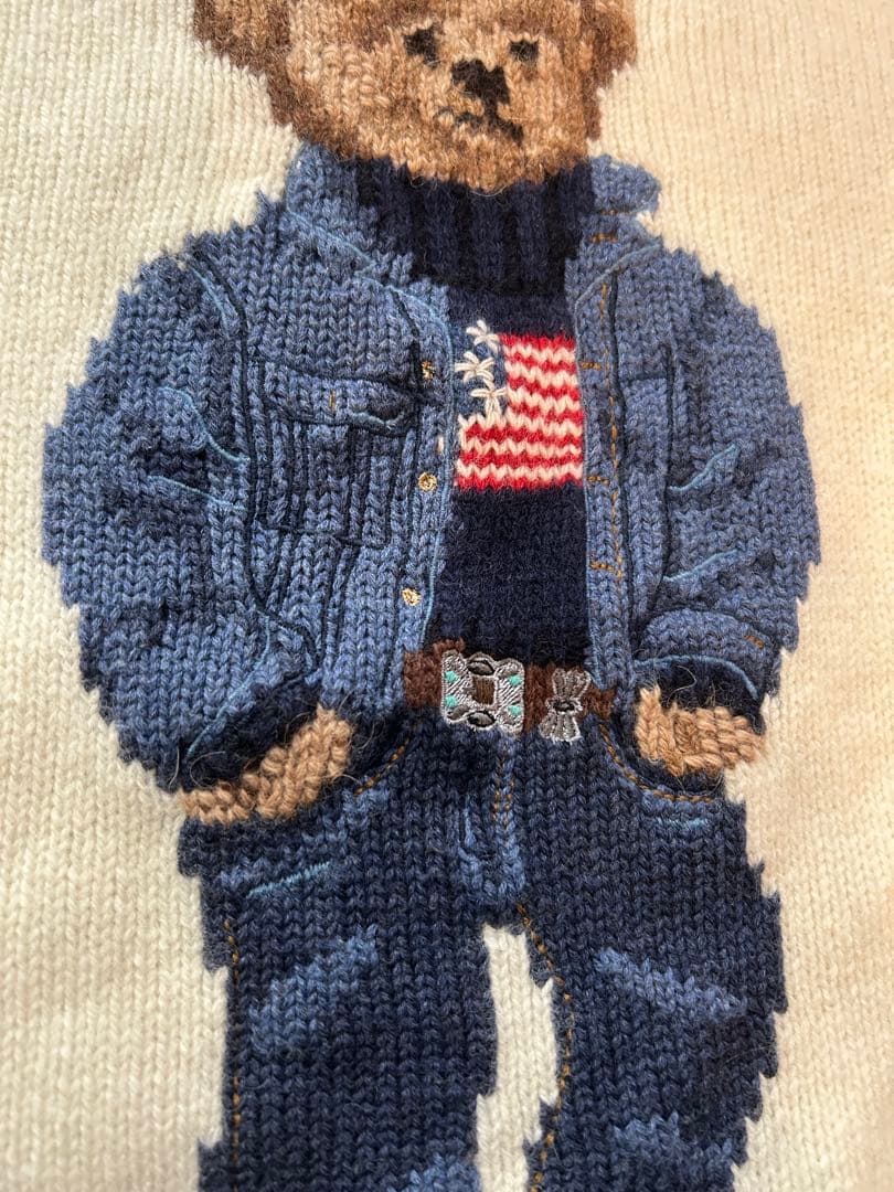 ラルフローレン ポロベア 3Dニット 正規品 XS