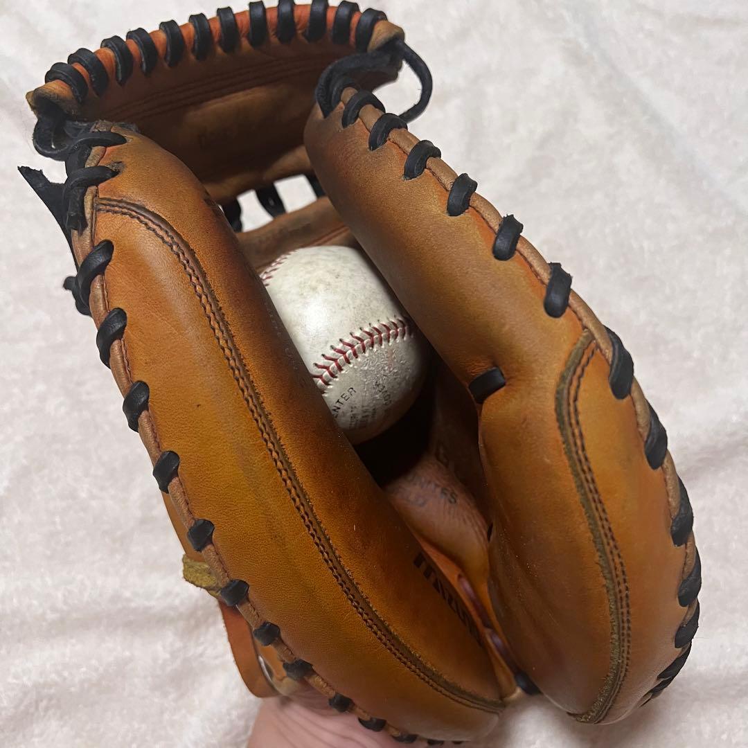 【希少】ミズノ　MIZUNO キャッチャーミット　buw league ビック