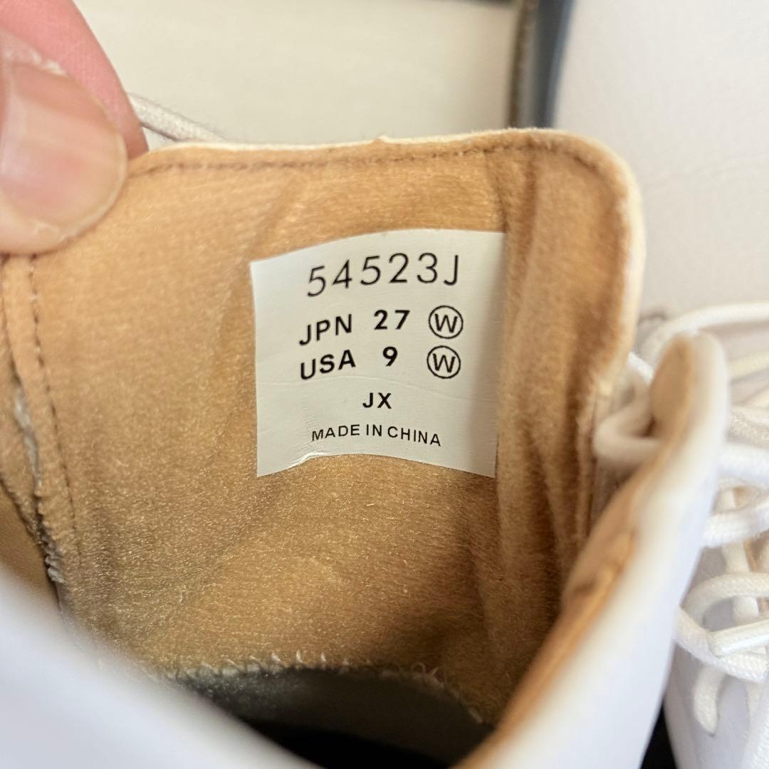 FJ フットジョイ ドライジョイズ プレミア ゴルフ シューズ 27 ホワイト