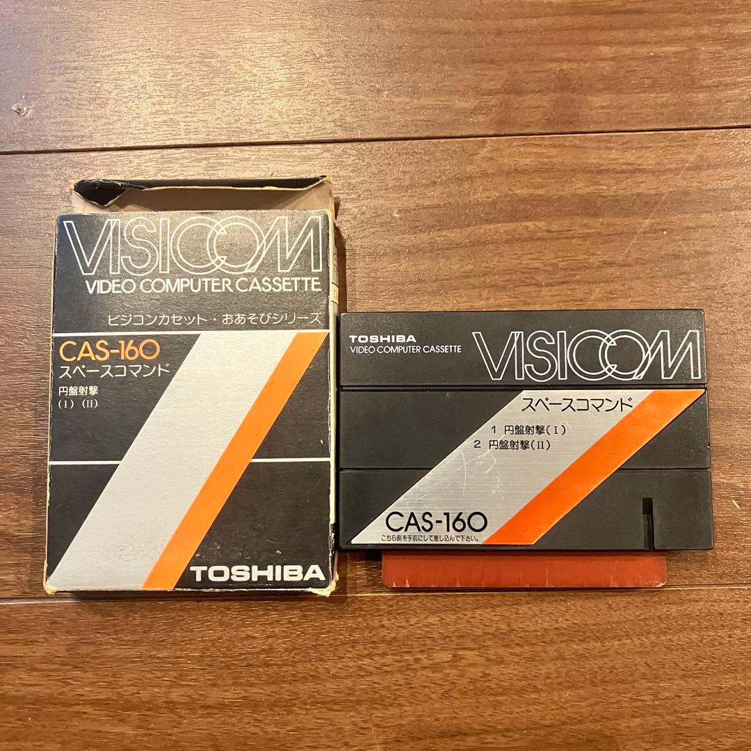 TOSHIBA 東芝 ビデオコンピューター VISICOM ビジコンカセット4本