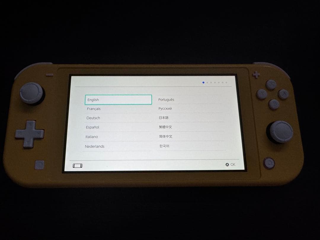 Nintendo Switch Lite　イエロー