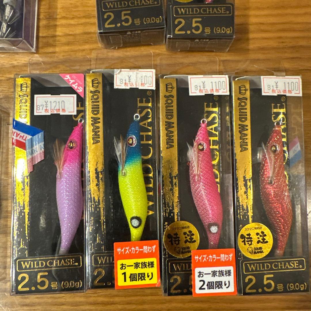 スクイッドマニア　ブリーデン　2.5号　まとめて　13本　など