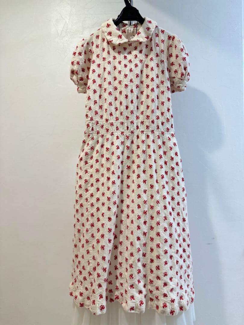 2021AW コムデギャルソンガール　刺繍ワンピース