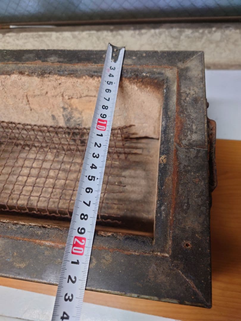 炭 七輪　コンロ　囲炉裏　網10枚、下敷き付き　アンティーク レトロC