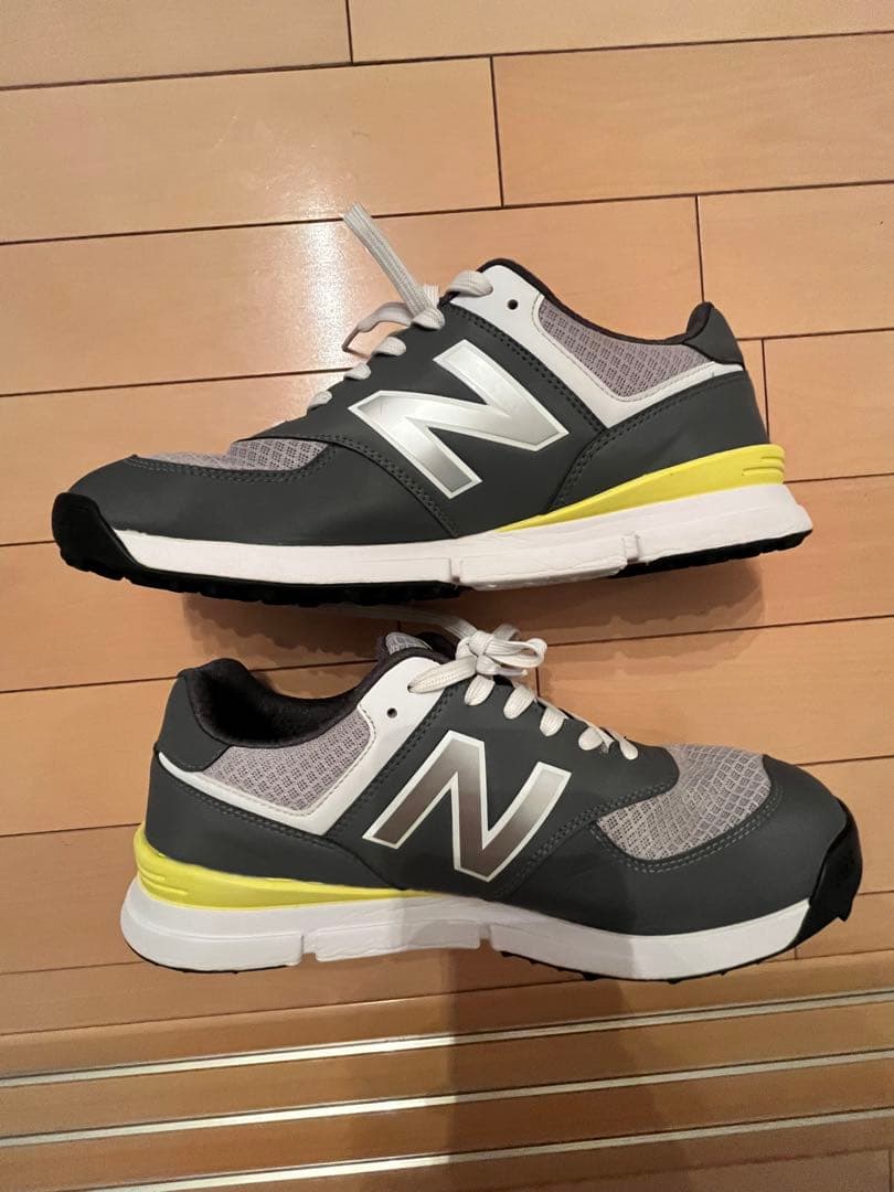 New Balance ugs574gl グレー/イエロー