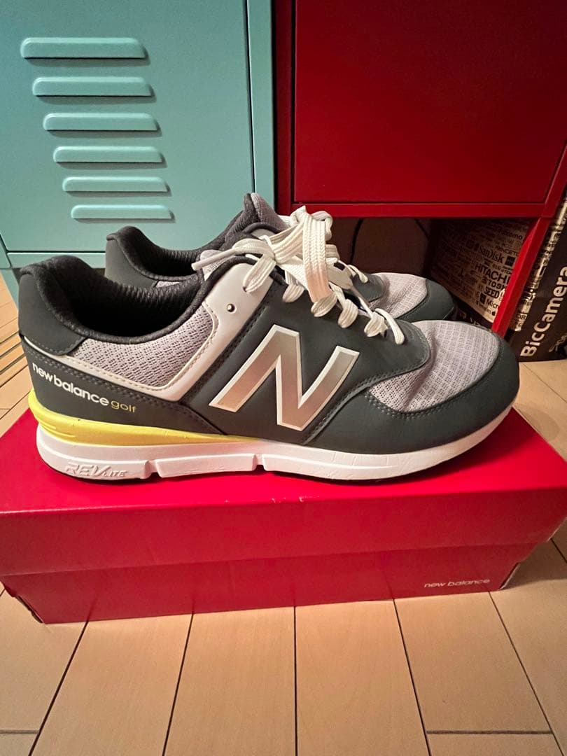 New Balance ugs574gl グレー/イエロー