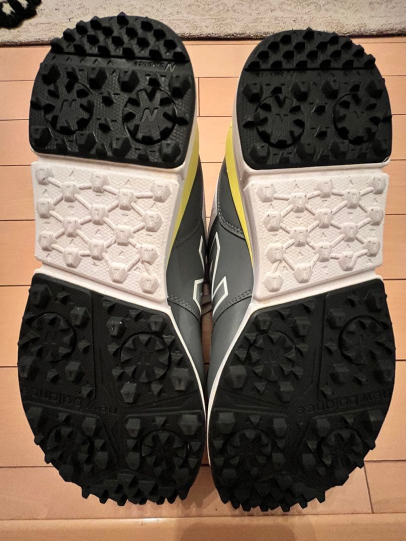 New Balance ugs574gl グレー/イエロー