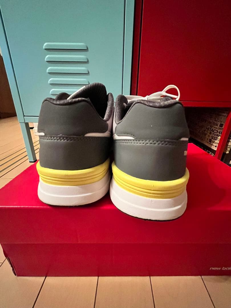 New Balance ugs574gl グレー/イエロー