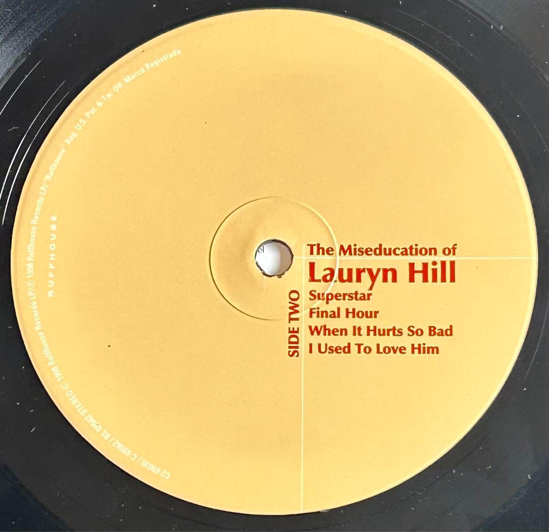 THE MISEDUCATION ローリンヒル USオリジナル盤アナログ LP