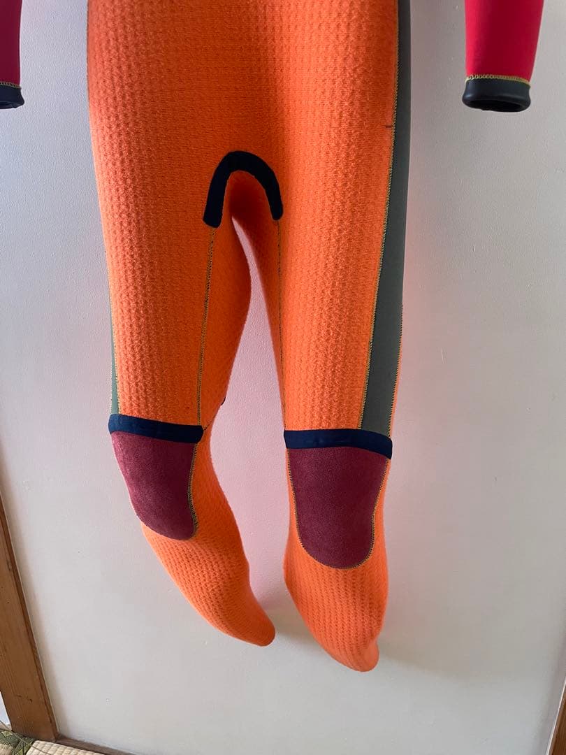 DELPHI 冬用 セミドライウエットスーツ サーフブーツ付き