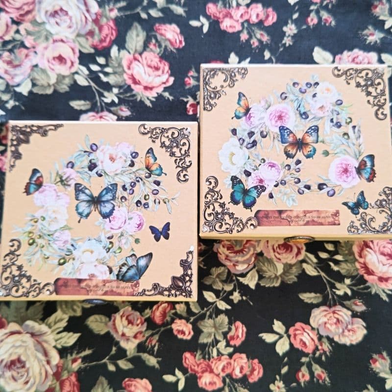 ＊海外マスキングテープまとめ売り(25本) クラフト箱付＊