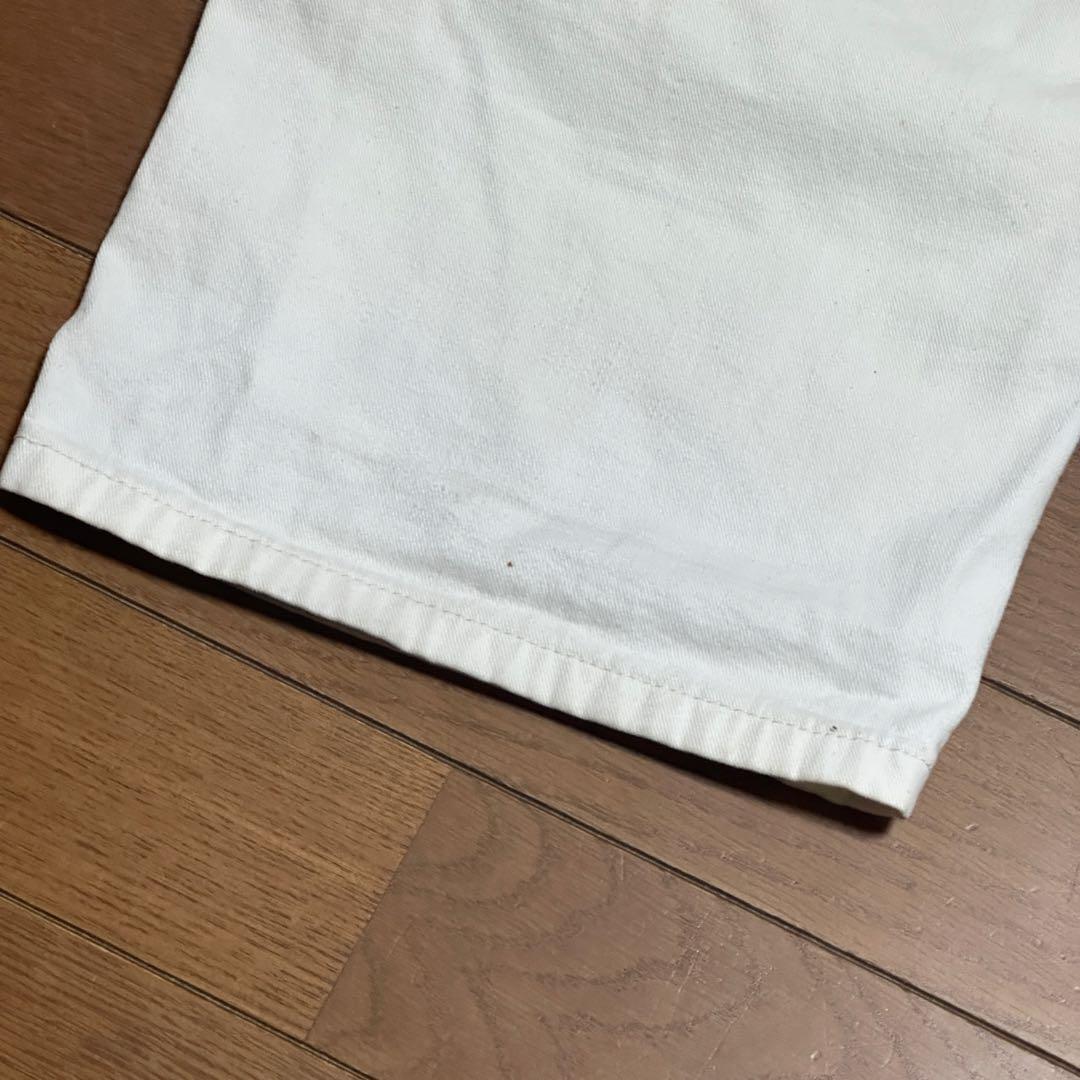 Carhartt ハートタグ 復刻 ダブルニー ホワイト サスペンダー付き