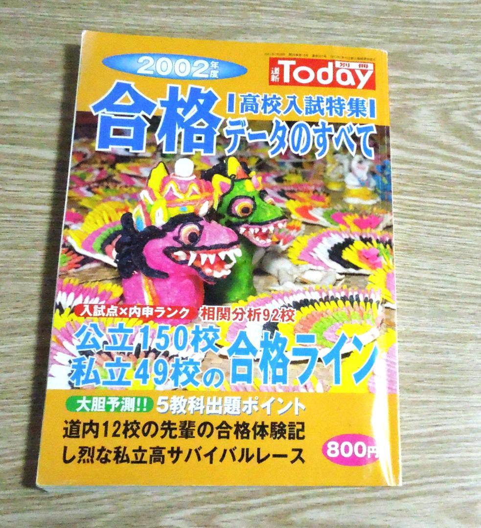 道新Today 2002年度　公立１５０校、私立４９校の合格ライン　高校入試特集