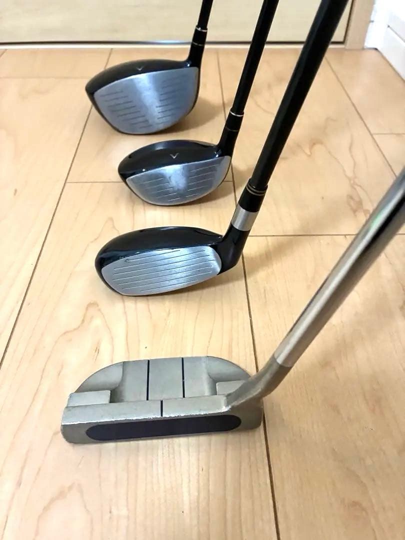 メンズ　ゴルフフルセット キャディバッグ付き　右利き