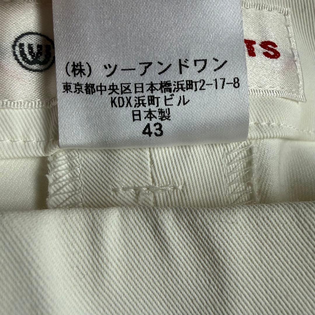 極美品☆M.Usportsゴルフウェア/ウエサコ/パンツ/ストレッチ/ポーチ