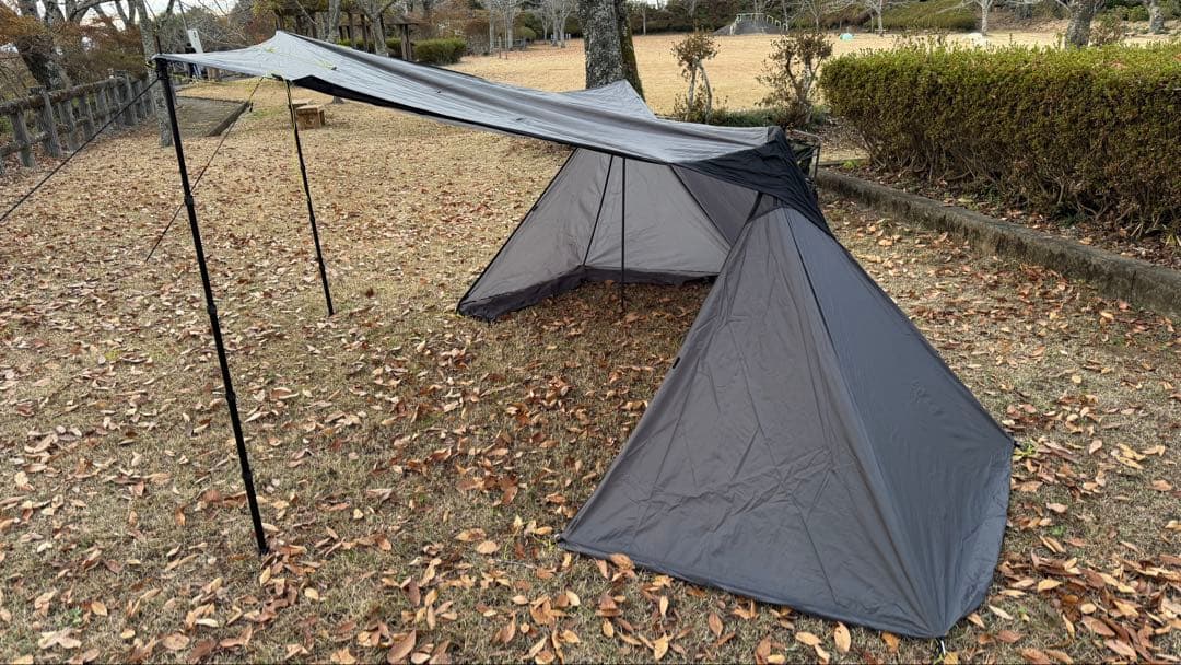 NINJASHELTER キャンプテント グレー 超美品