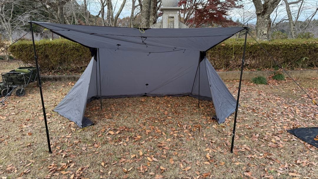 NINJASHELTER キャンプテント グレー 超美品