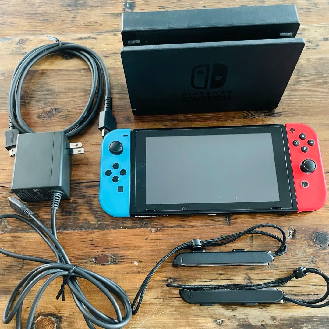 任天堂Switch本体＋別売JoyCon＋JoyConグリップ＋リングフィット
