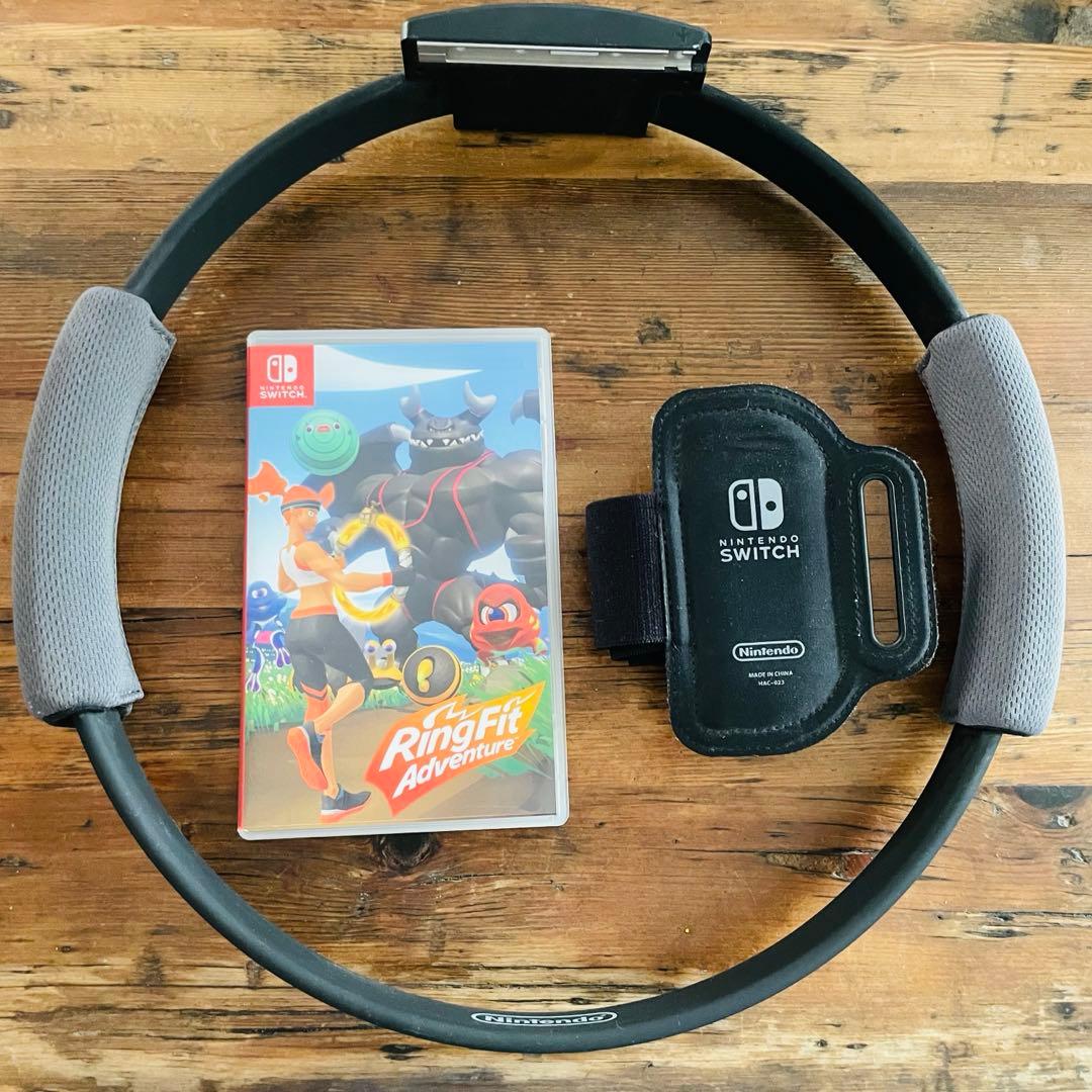 任天堂Switch本体＋別売JoyCon＋JoyConグリップ＋リングフィット