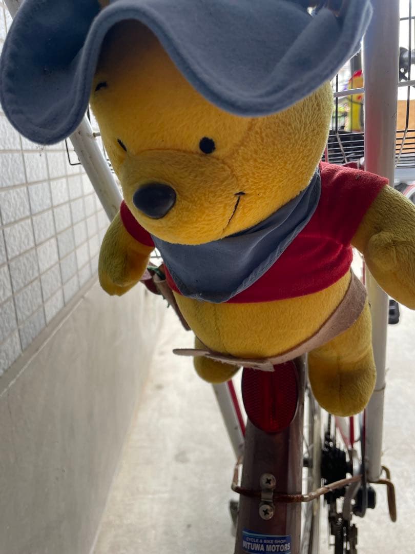 ⭐︎【世界に一台】⭐︎ギア付き改造27インチチャリ　旧デコチャリ残骸有り自転車状態悪