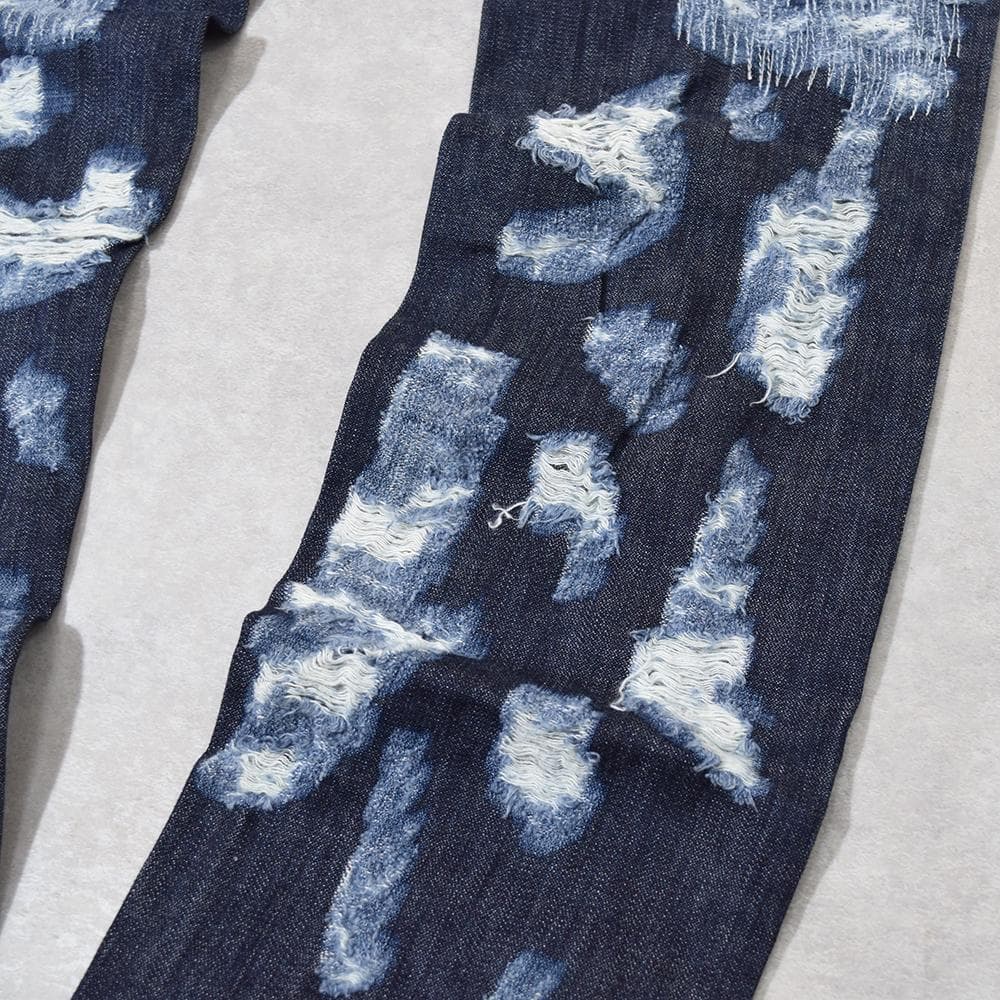 2010ss DOLCE&GABBANA クラッシュ ダメージデニムパンツ 48