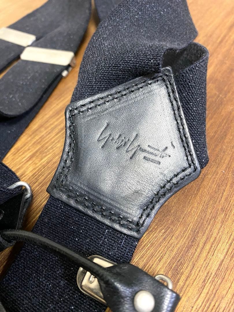 YOHJI YAMAMOTO ヨウジ ヤマモト 40㎜ サスペンダー