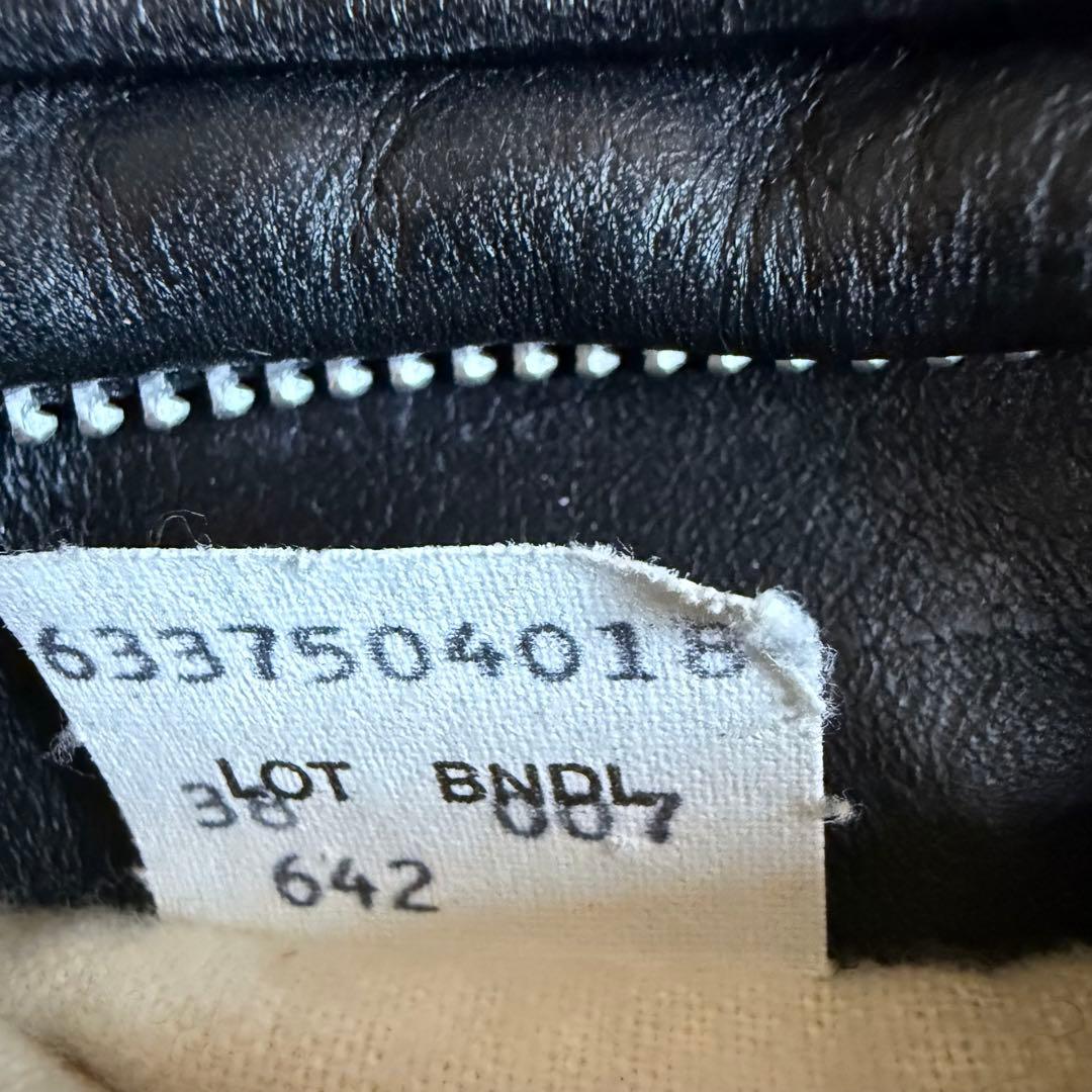 Schott 642 レザージャケット ボアライナー付属 38(DjYTL)