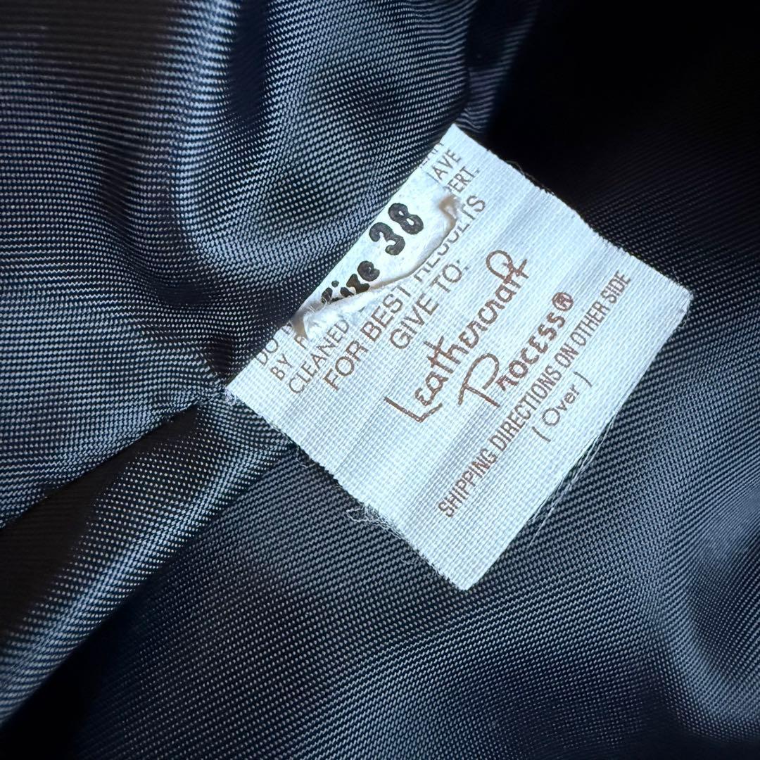 Schott 642 レザージャケット ボアライナー付属 38(DjYTL)