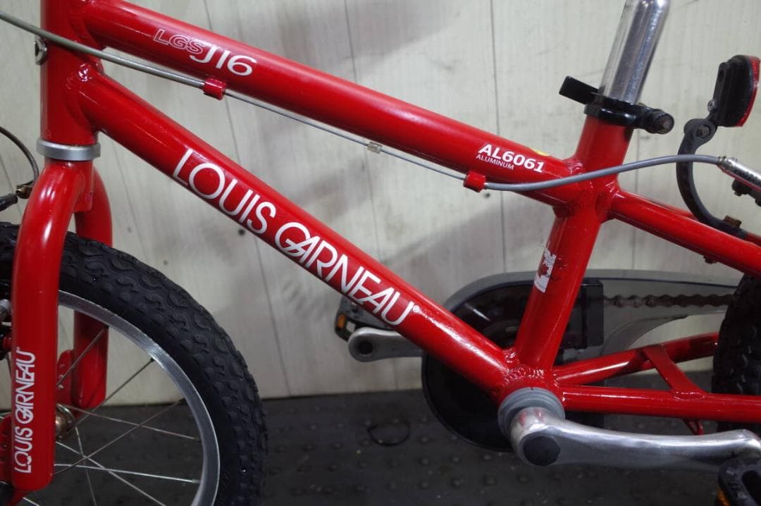 LOUIS GARNEAUルイガノ LGS-J16 16インチ アルミ RED
