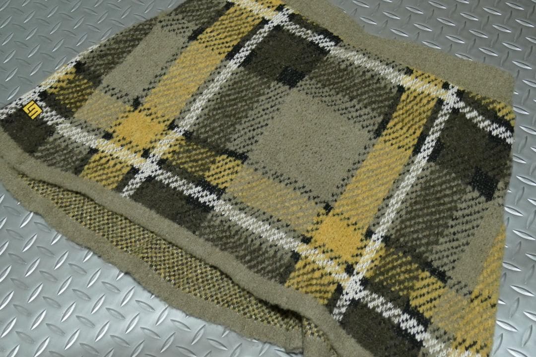 ★秋冬★ラウドマウス★ツイード調蓄熱ニット ニットスカート★L★BN