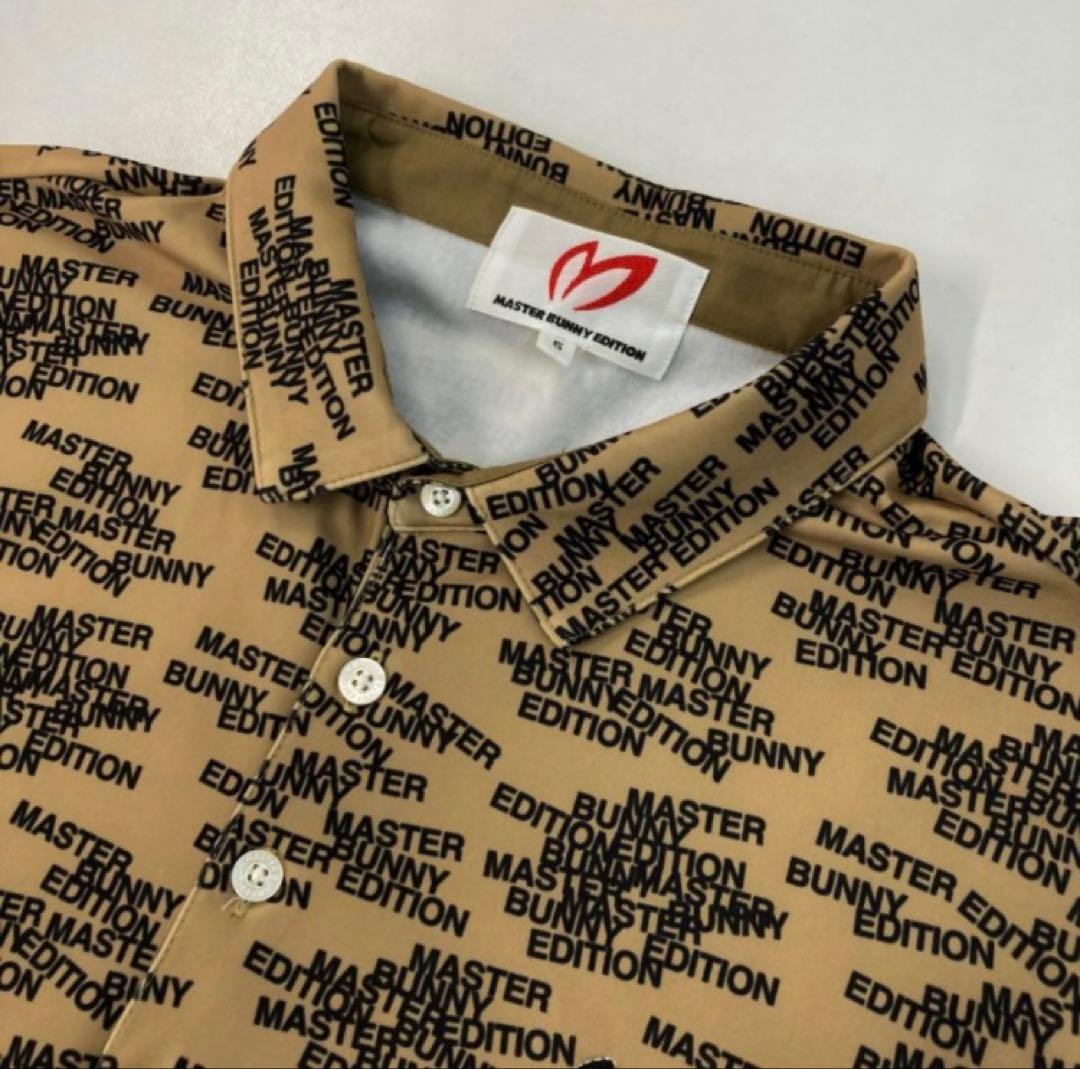 新品 パーリーゲイツ マスターバニー 4WAYトリコット 長袖ポロシャツ(5)L