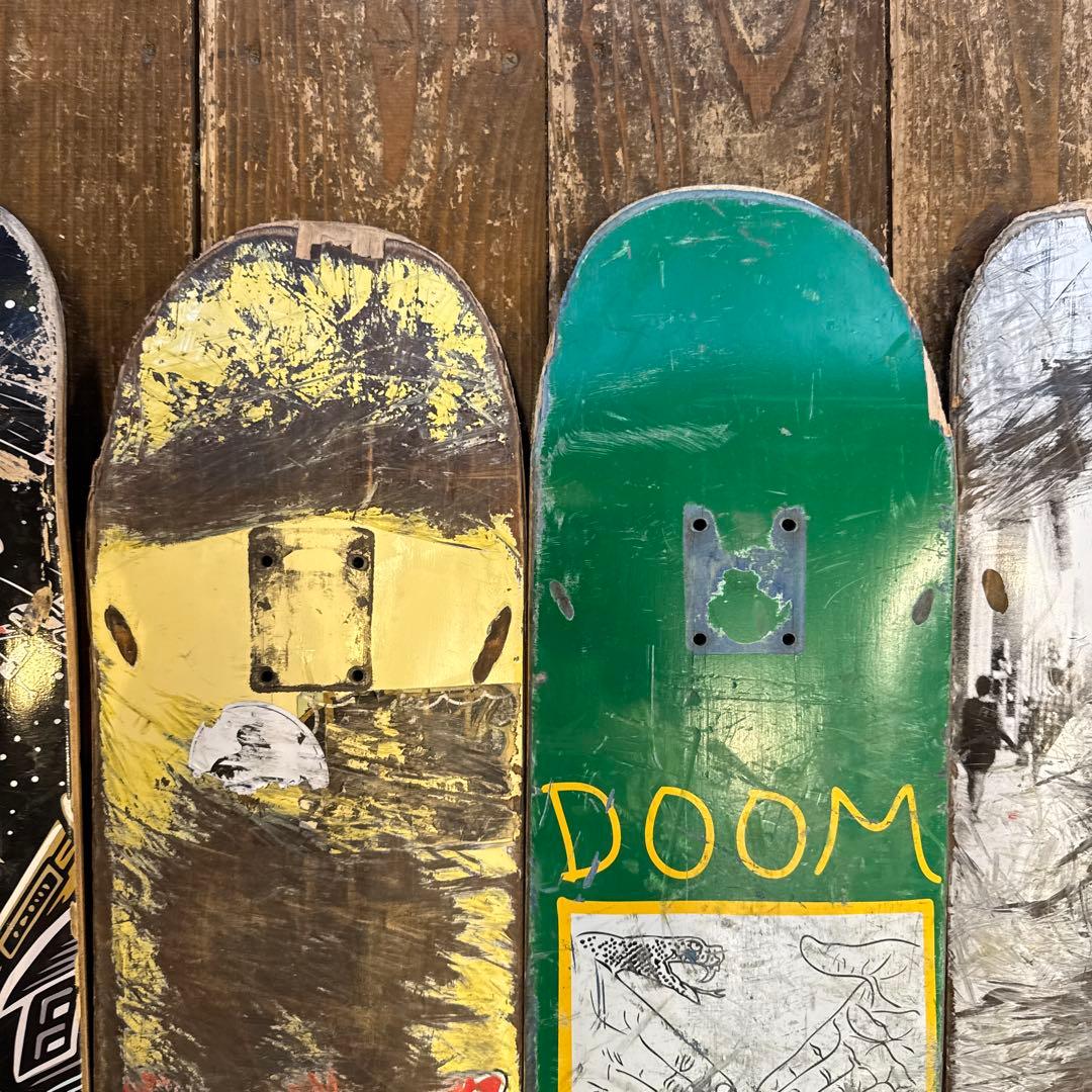 スケボー　中古　デッキ　8.0 インチ　まとめ　6枚セット